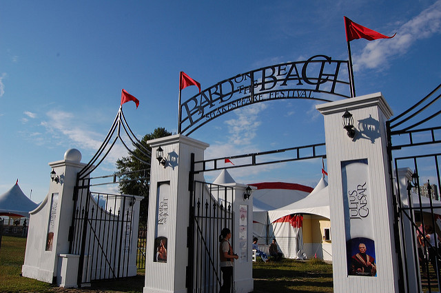 Photo of Bard on the Beach entrance