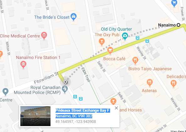 Directions from Nanaimo to Vancouver by Public Transportation
