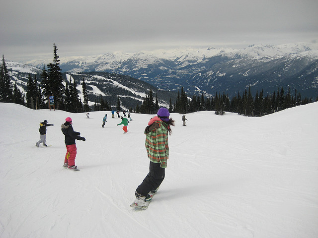 Photo of skiing and snowboarding in Whistler by Todd Van Hoosear on Flickr: https://flic.kr/p/6bbWdk