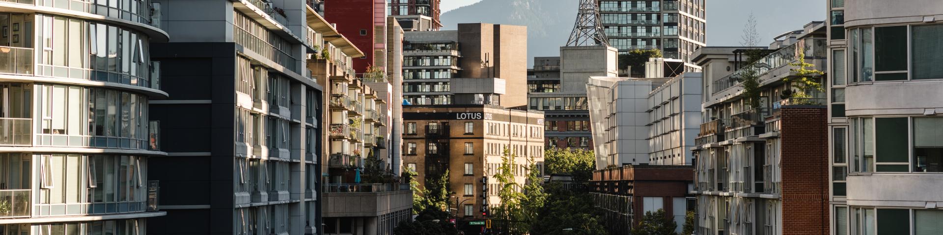 The Crosstown neighbourhood of Vancouver