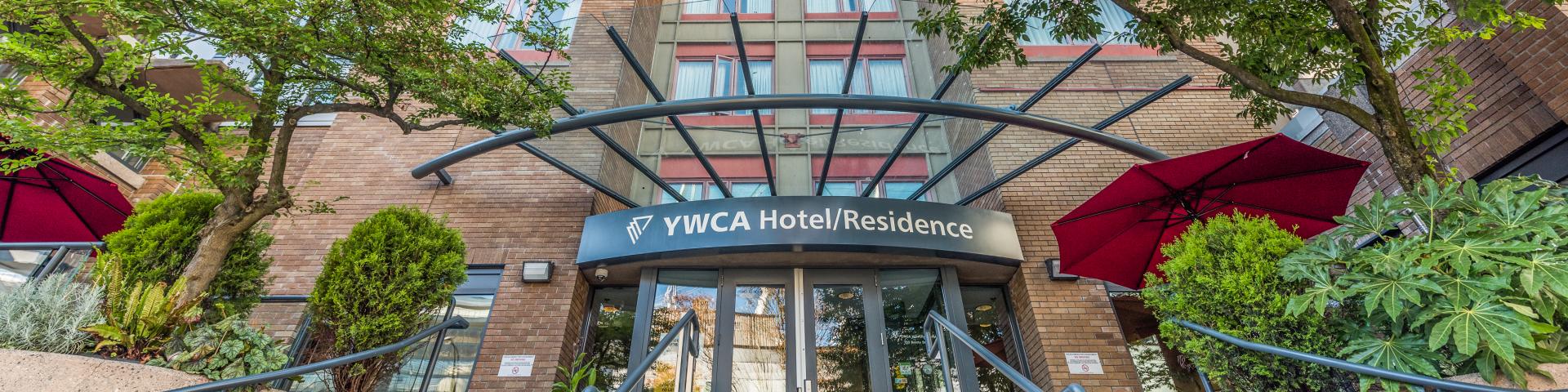 YWCA Hotel Front Entrance