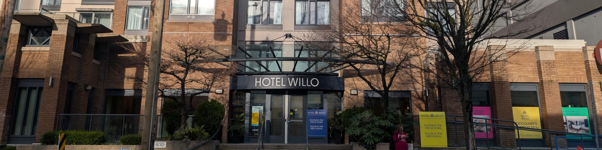 Hotel Willo on Beatty Street in downtown Vancouver