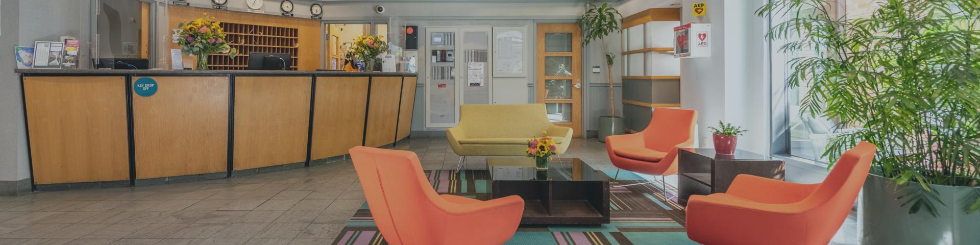 YWCA Hotel Vancouver Lobby