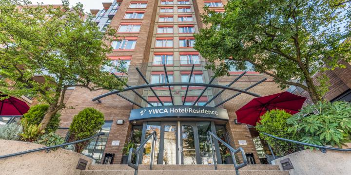 YWCA Hotel Front Entrance