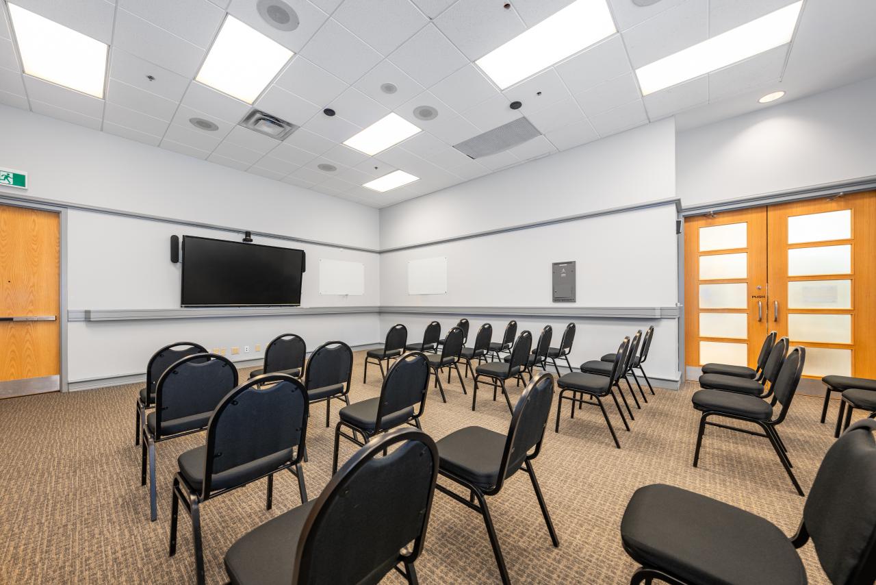 Canfor and Royal Combined room - theatre - Hotel Willo in Vancouver Meeting room rentals