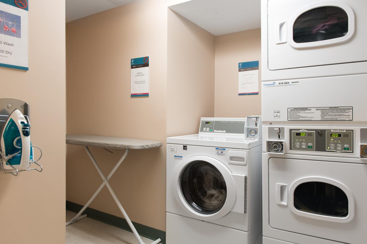 Laundry room - Hotel Willo in Vancouver (formerly the YWCA Hotel Vancouver)