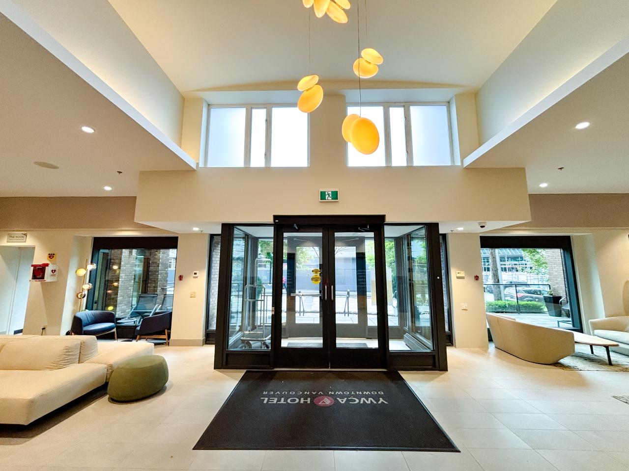 Hotel Willo (formerly YWCA Hotel Vancouver) - Front Door