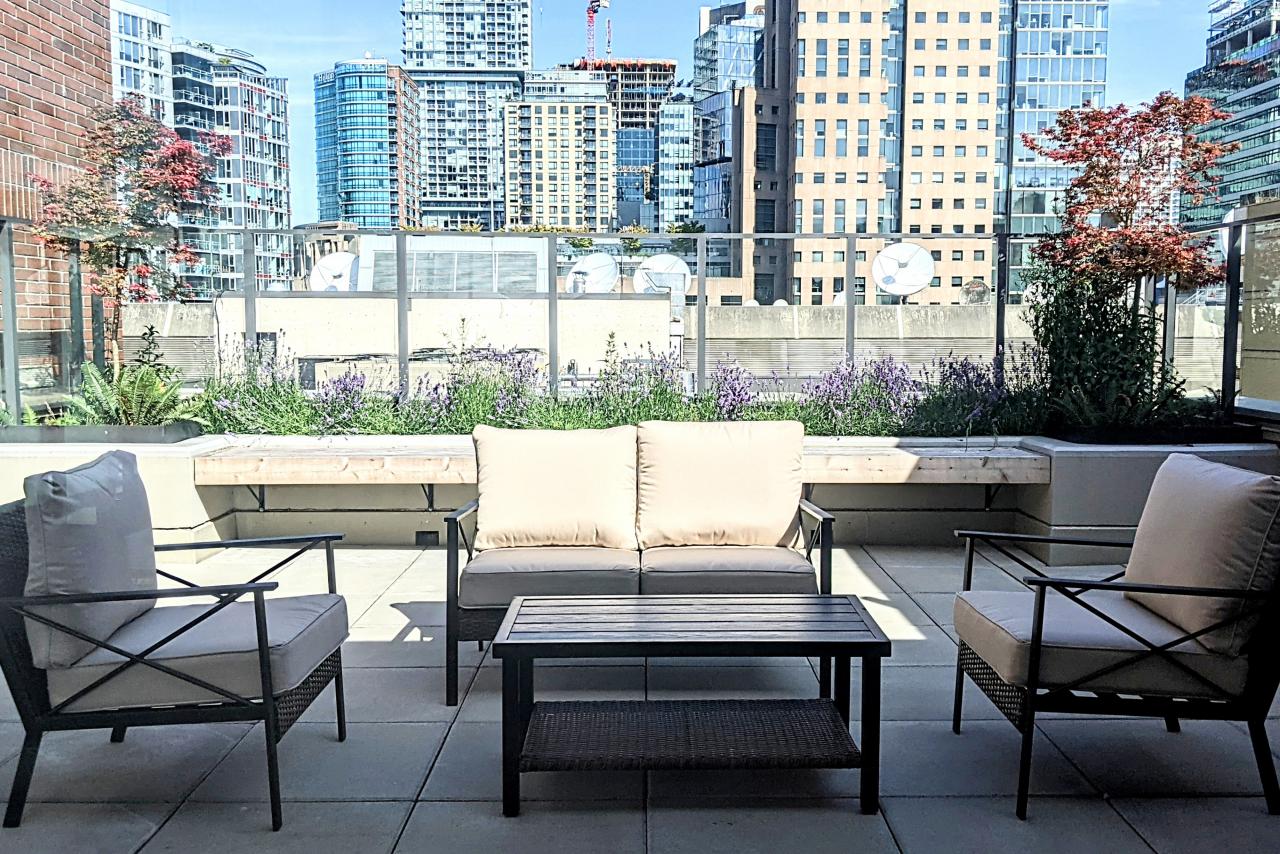 New Rooftop Patio - YWCA Hotel Vancouver Downtown
