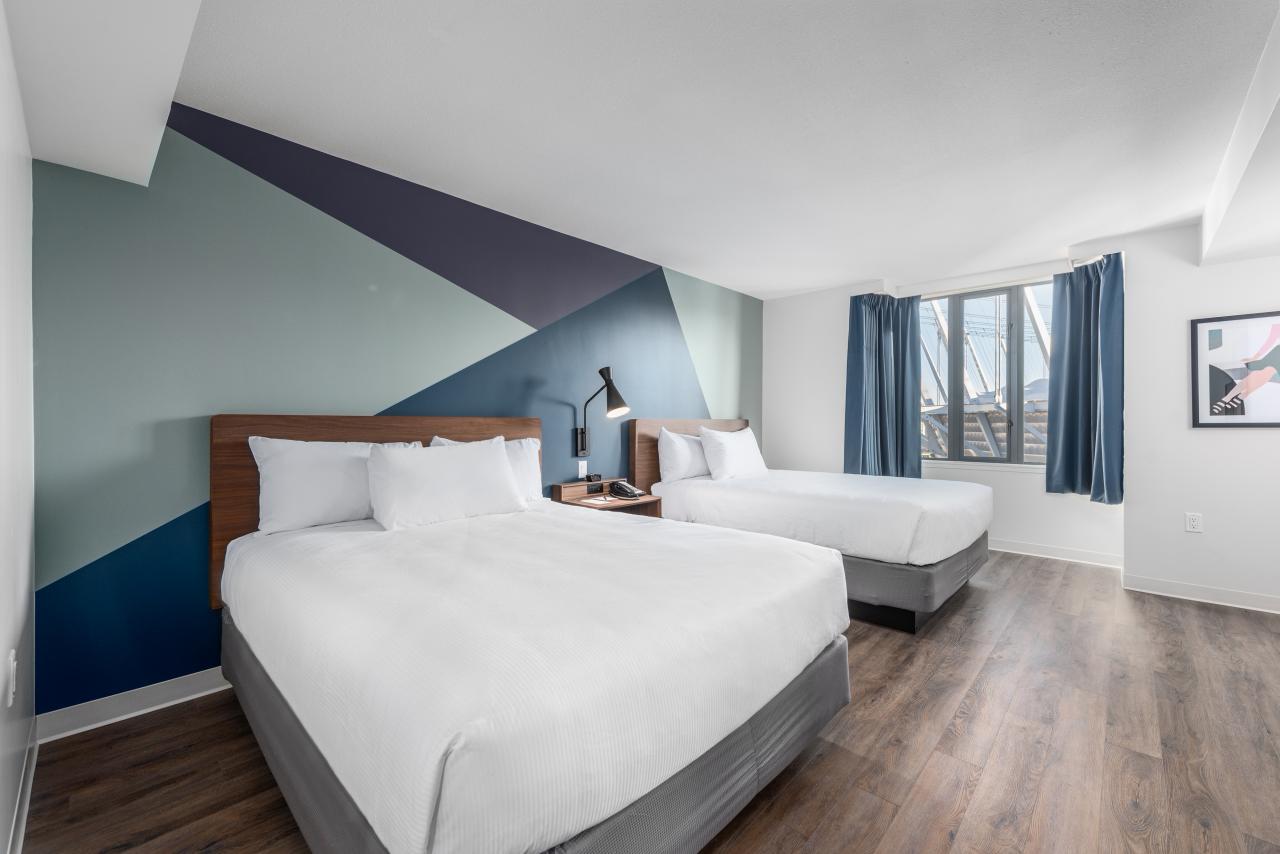 New Queen Queen Rooms - YWCA Hotel Vancouver Downtown