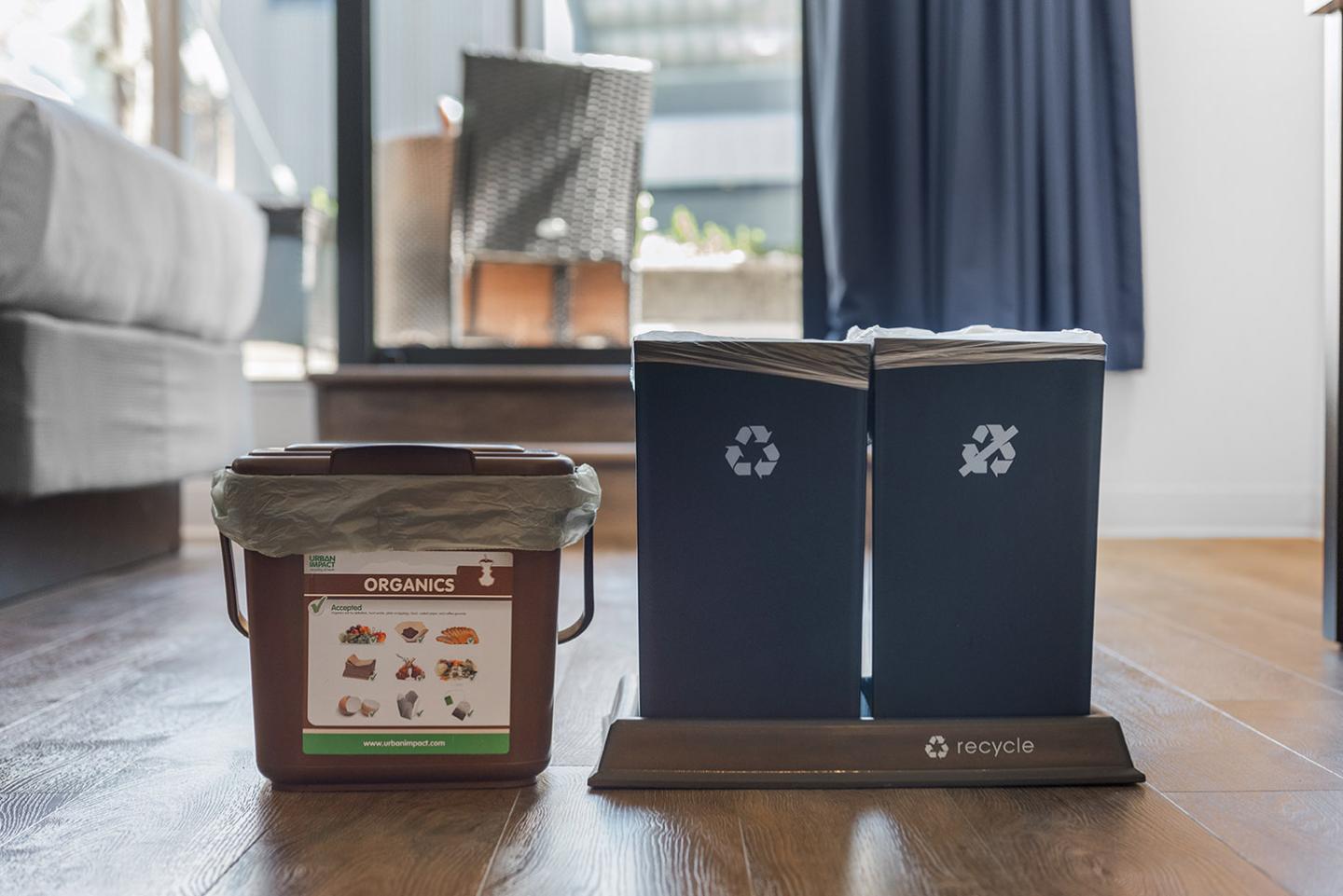 Eco-compost-recycling at YWCA Hotel Vancouver