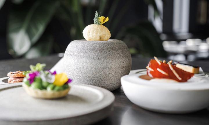 Delicacies and neatly plated dishes at Published on Main