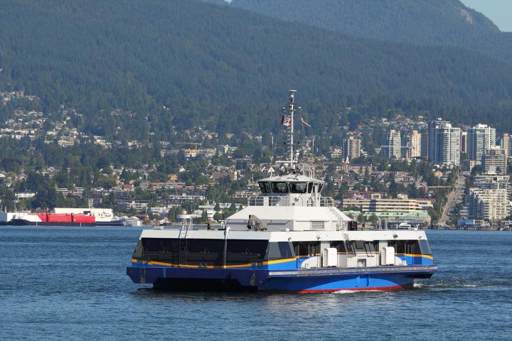 Vancouver SeaBus to North Vancouver