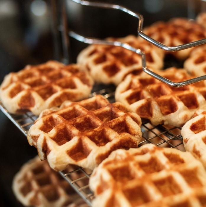 Waffles from Medina Cafe