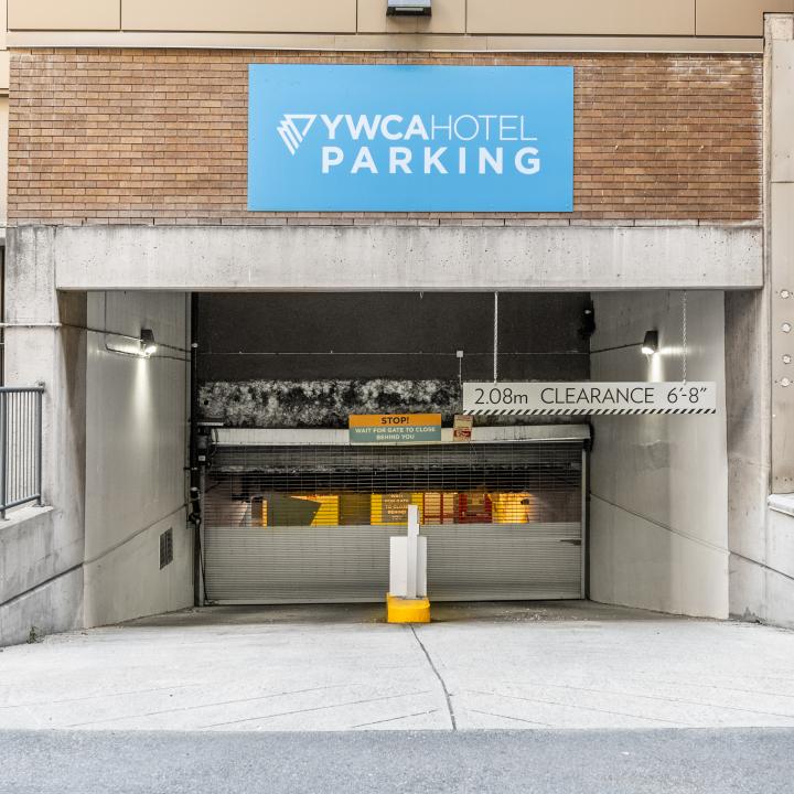 YWCA Hotel Vancouver Downtown - Parking Lot Entrance